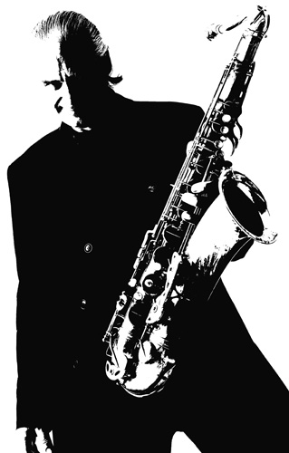 Photo of Philippe Chretien with Saxophone